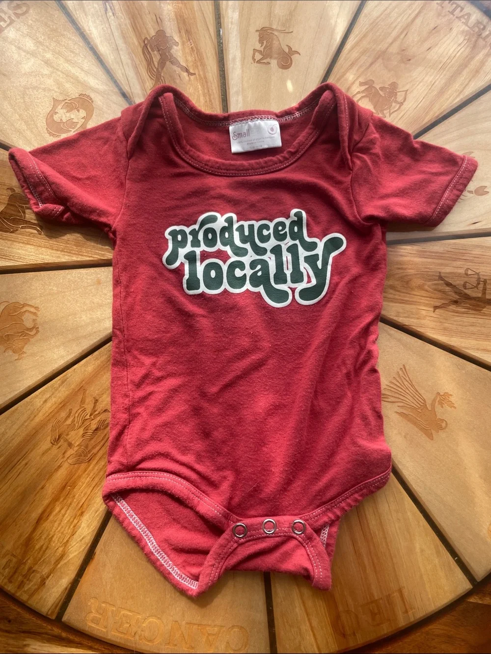 Organic bamboo baby onesie 3 months gender neutral
